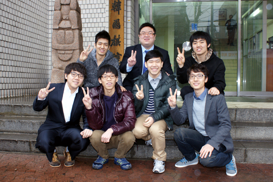 2013년 입단자 7명 신고합니다
