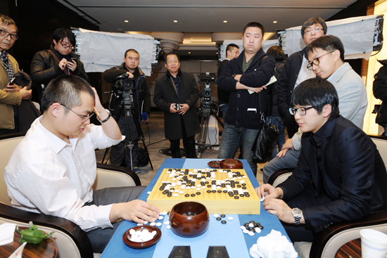 김지석, 삼성화재배 우승 눈앞