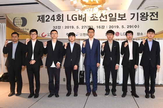 한국랭킹 1∼3위 박정환ㆍ신진서ㆍ김지석, LG배 8강 안착