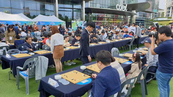 2019 강남 바둑 페스티벌, 코엑스 광장 바둑의 물결로 수놓다 