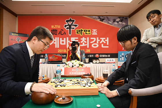 신진서마저…한국팀 박정환만 남아