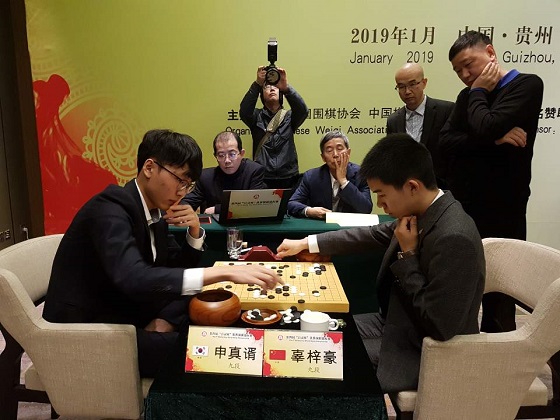 신진서, 구쯔하오 꺾고 바이링배 첫 결승 진출