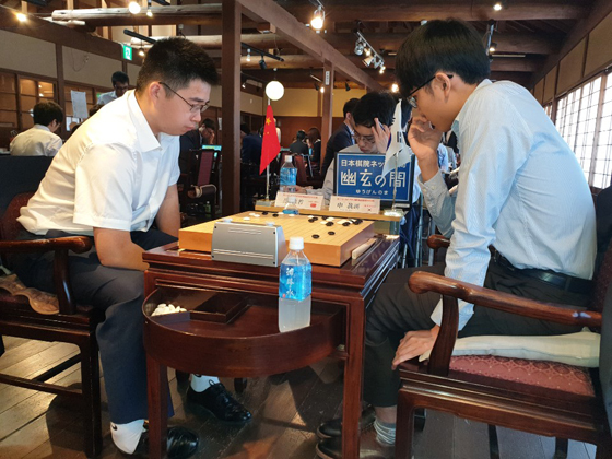 한국, 오카게배 첫날 1승 1패 