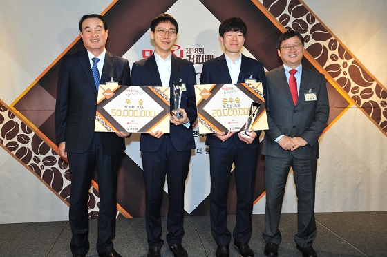 박정환, 세 번째 입신최강 트로피 들어올려