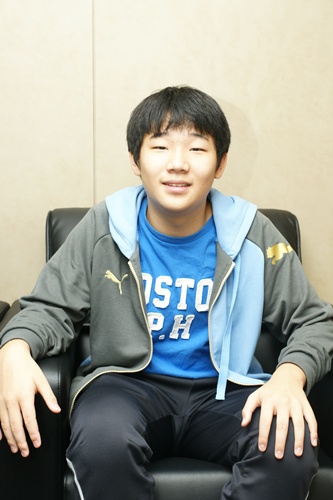 김영도, 지역영재 입단대회 첫 주인공