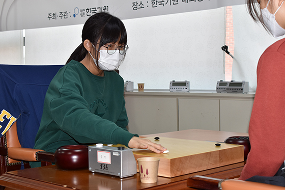 김효영, 여자연구생 입단대회 통과