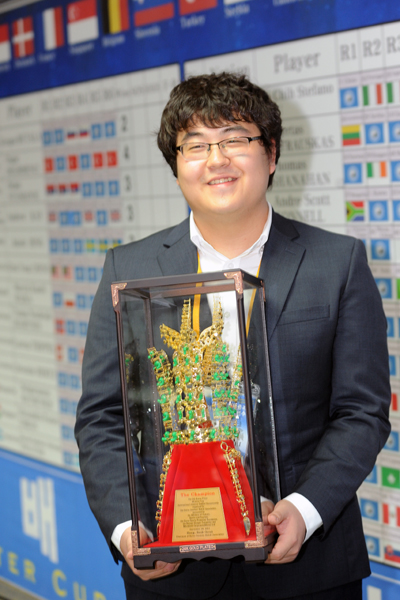 위태웅, 국무총리배 세계아마바둑선수권 정상 올라